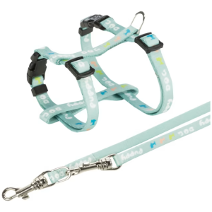 Trixie Junior puppy sele m. line Mint S-M