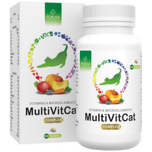 Pokusa MultiVitCat 300 tabletter