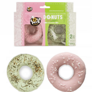Lolopets Donuts M/Frukt og Grønnsaker 2stk 120g