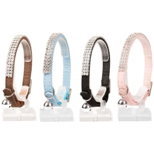 Duvo+ Kattehalsbånd Blingbling Sort