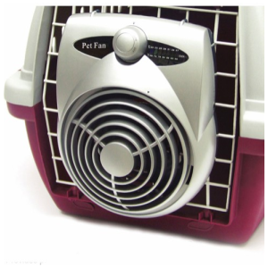 Bærbar 2-trins vifte for bur