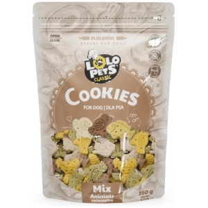 Lolopets Kjeks Animal Mix S 350g