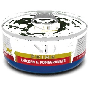 N&D Prime Cat Chicken and Pomegranate våtfôr 70gr
