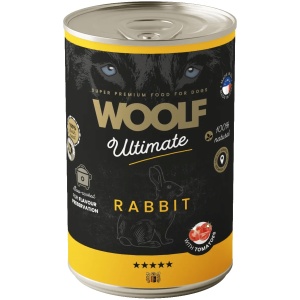 Woolf Ultimate Våtfor - Rabbit with Tomato 400gr