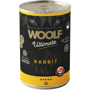 Woolf Ultimate Våtfor - Rabbit with Tomato 400gr