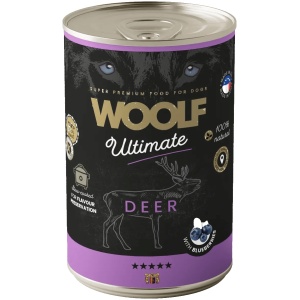 Woolf Ultimate Våtfor - Deer with Blueberries 400g