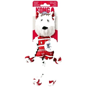 KONG Holiday Floppy Knots Fox S/M