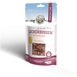 Bellfor Frysetørket godbit til hund - andebryst 50gr