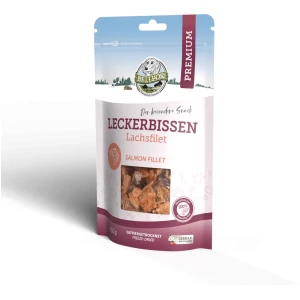 Bellfor Frysetørket godbit til hund - laksefile 50gr