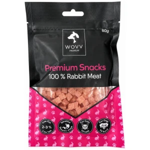 Wovv Godbiter kanin 80gr små biter