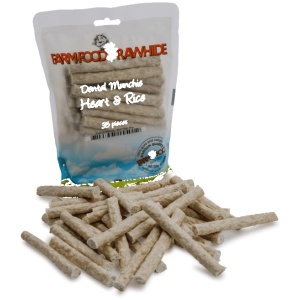 Farm Food Rawhide Dental Munchie Hjerte & Ris