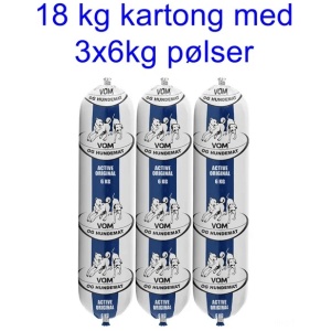 Active fullfôr 18kg (3x6kg pølse)