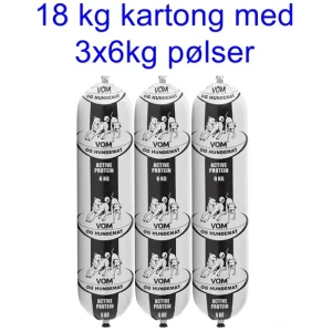 Active fullfôr proteinrikt 18kg (3x6kg pølse)