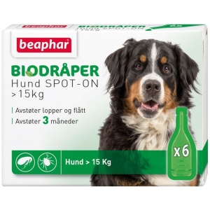 Beaphar Bio Spot On Hund > 30kg Dato 27/7-26
