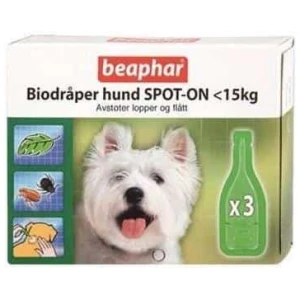 Beaphar Bio Spot On Hund < 15kg