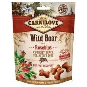 Carnilove Crunchy Snack Villsvin & Nype 200gr