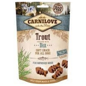 Carnilove Soft Snacks Ørret & Dill 200gr