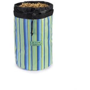 Cruising Companion Travel Food Bag Blue Strips