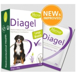 Diagel 4x20g Mot Diare Til Stor Hund >20kg