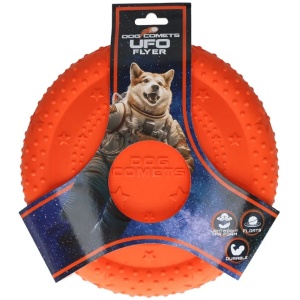 Dog Comets UFO Frisbee Orange