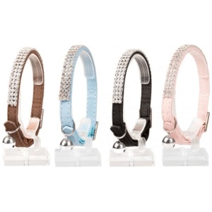 Duvo+ Kattehalsbånd Blingbling Rosa