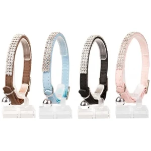 Duvo+ Kattehalsbånd Blingbling Sort