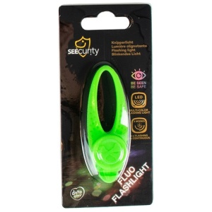 Duvo plus Hundelykt Flashlight Fluo 8x3cm Grønn