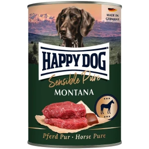 Happy Dog Boksemat Sensible Pure Montana M/Hest 400gr