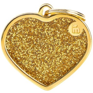 Hjerte Guld Large