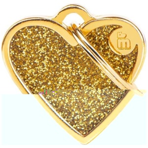 Hjerte Guld Medium