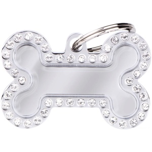 Hundeben Glam Silver Large