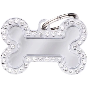 Hundeben Glam Silver Large
