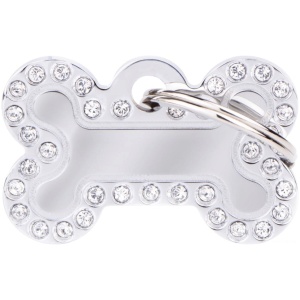 Hundeben Glam Silver Medium