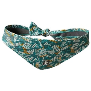 Hurtta Zhero Dog Safety Bandana ECO Peacock Small