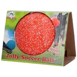 Jolly Soccer Ball Oransje/Hvit Large
