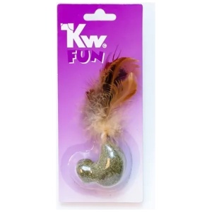 KW Fun Fugl m/fjær og catnip
