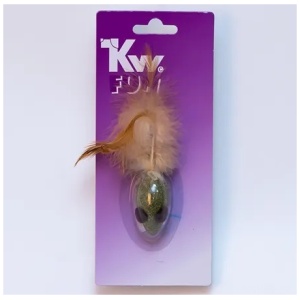 KW Fun Mus m/fjær og catnip