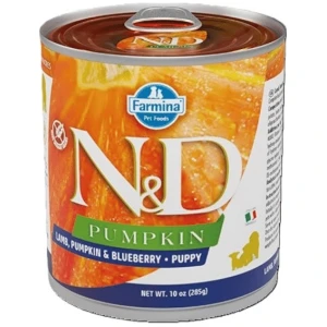 N&D Pumpkin Lamb & Blueberry Puppy 285gr