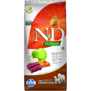 N&D Pumpkin Venison & Appel Adult Med/Max 12kg