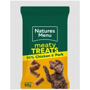 Natures Menu Meaty Treats Chicken & Pork 50gr