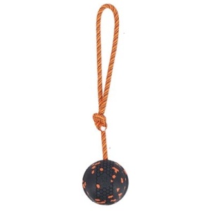 Non-Stop Dog Ball on rope 60mm