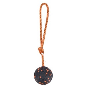 Non-Stop Dog Ball on rope 70mm