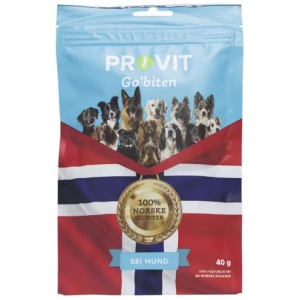 Provit Go’biten frysetørket Sei 40gr