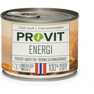 Provit Våtfor Ekstra Energi 185gr