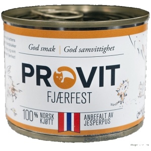 Provit Våtfor Katt Fjærfest 185gr