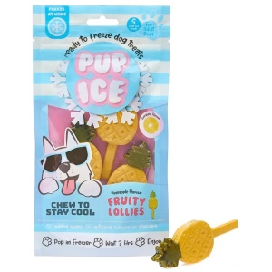 Pup Ice Fruity Lollies 3pk  Ananas