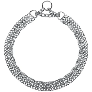 Sprenger kjettinghalsbånd halvstrup trippellenke 2,0mm 40cm