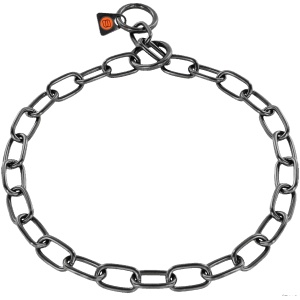 Sprenger kjettinghalsbånd medium Sort 3mm
