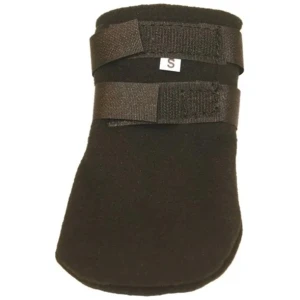 Trine Hundesokk i fleece 2-pk Sort