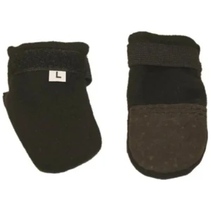 Trine Hundesokk mini i fleece med lærforsterkning 2-pk